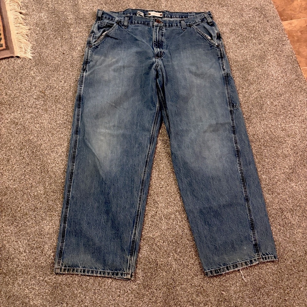 Carhartt mens jeans Blue Lot Of 5 Reseller Bundle